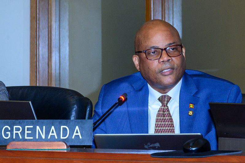 Ambassador Tarlie Francis, Grenada’s Permanent Representative to the OAS,